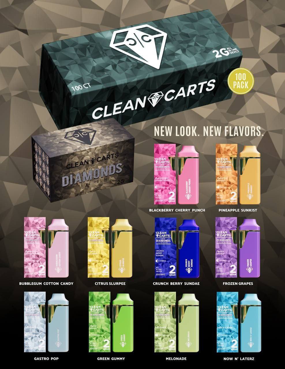 CLEAN CARTS DISPOSABLE CLEAN CARTS DISPOSABLE